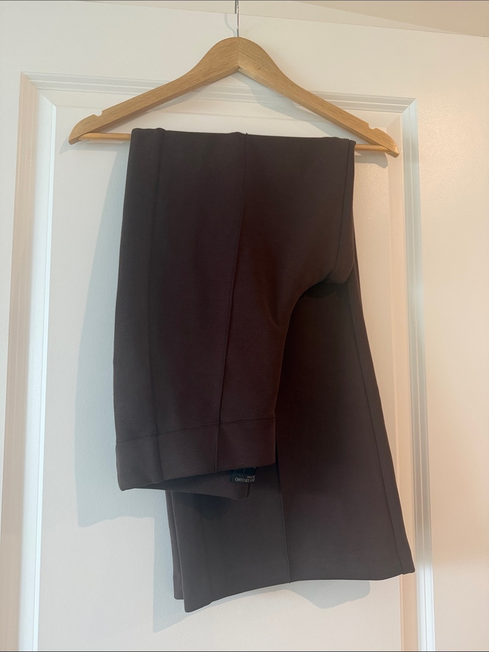 Christian Siriano Brown Cotton Pants